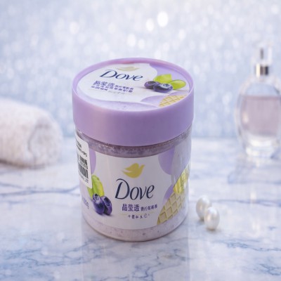 Dove Body Scrub – Blueberry & Chia Variant
