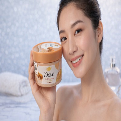 🕊 Dove AHA Nourishing Body Scrub | Jar